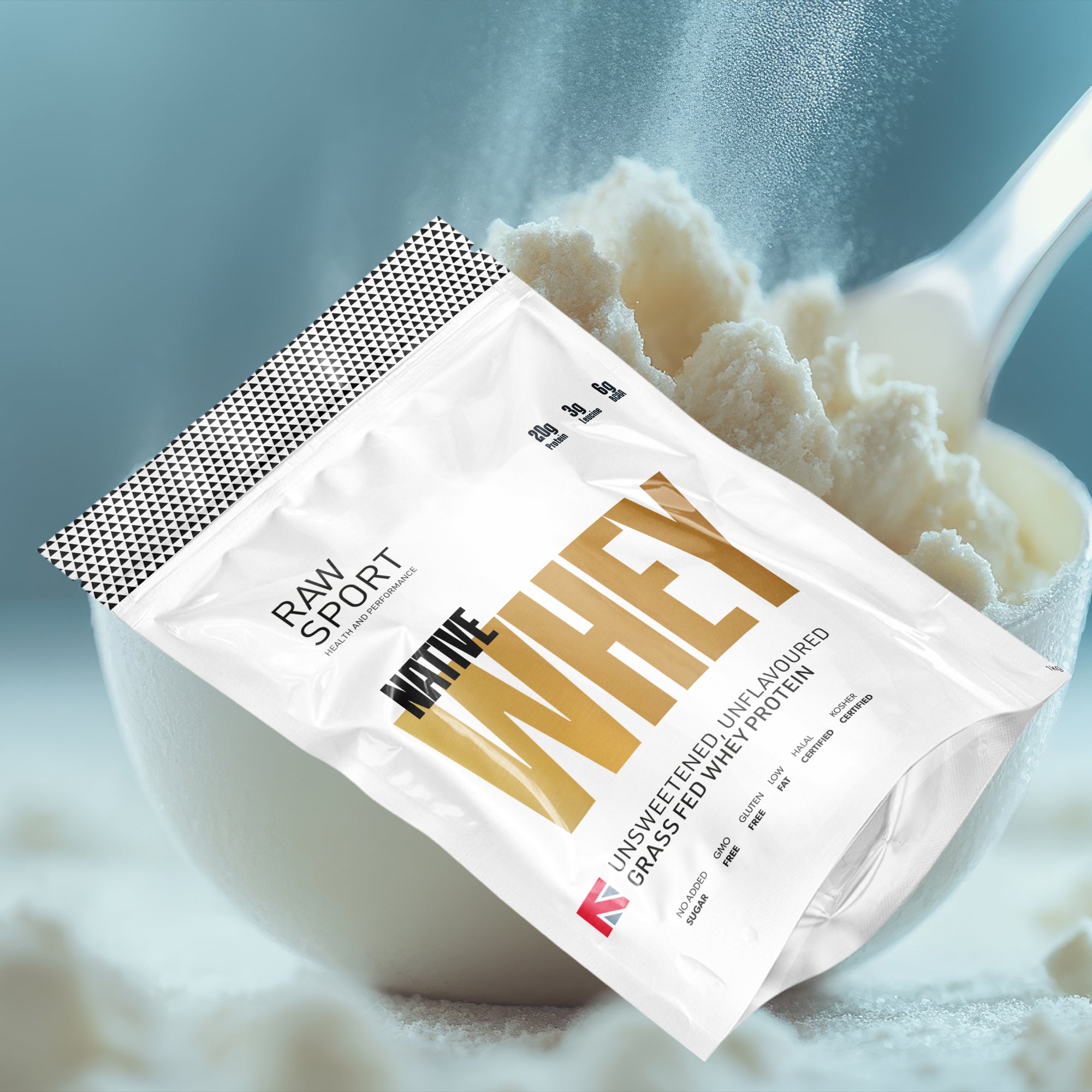 Native Whey - Unflavoured Grass Fed Protein - Raw Sport