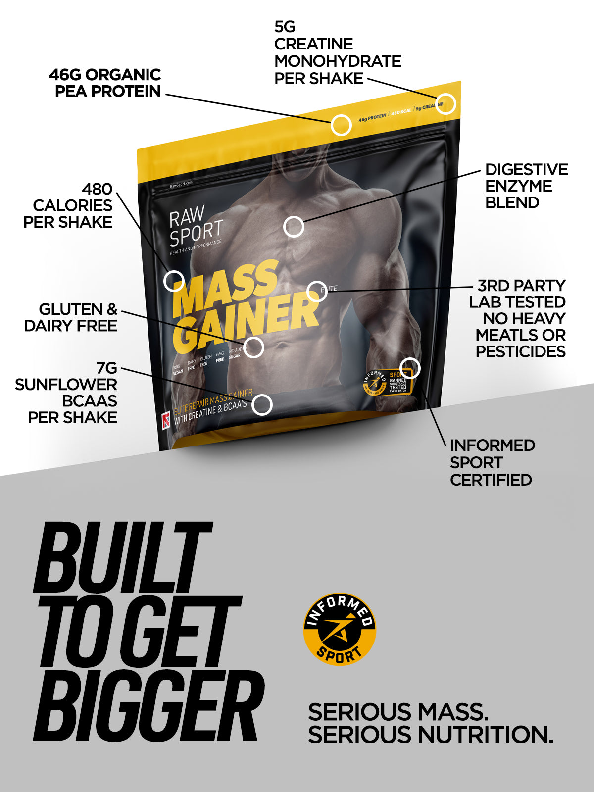 Mass Gainer Professional - Informed Sport