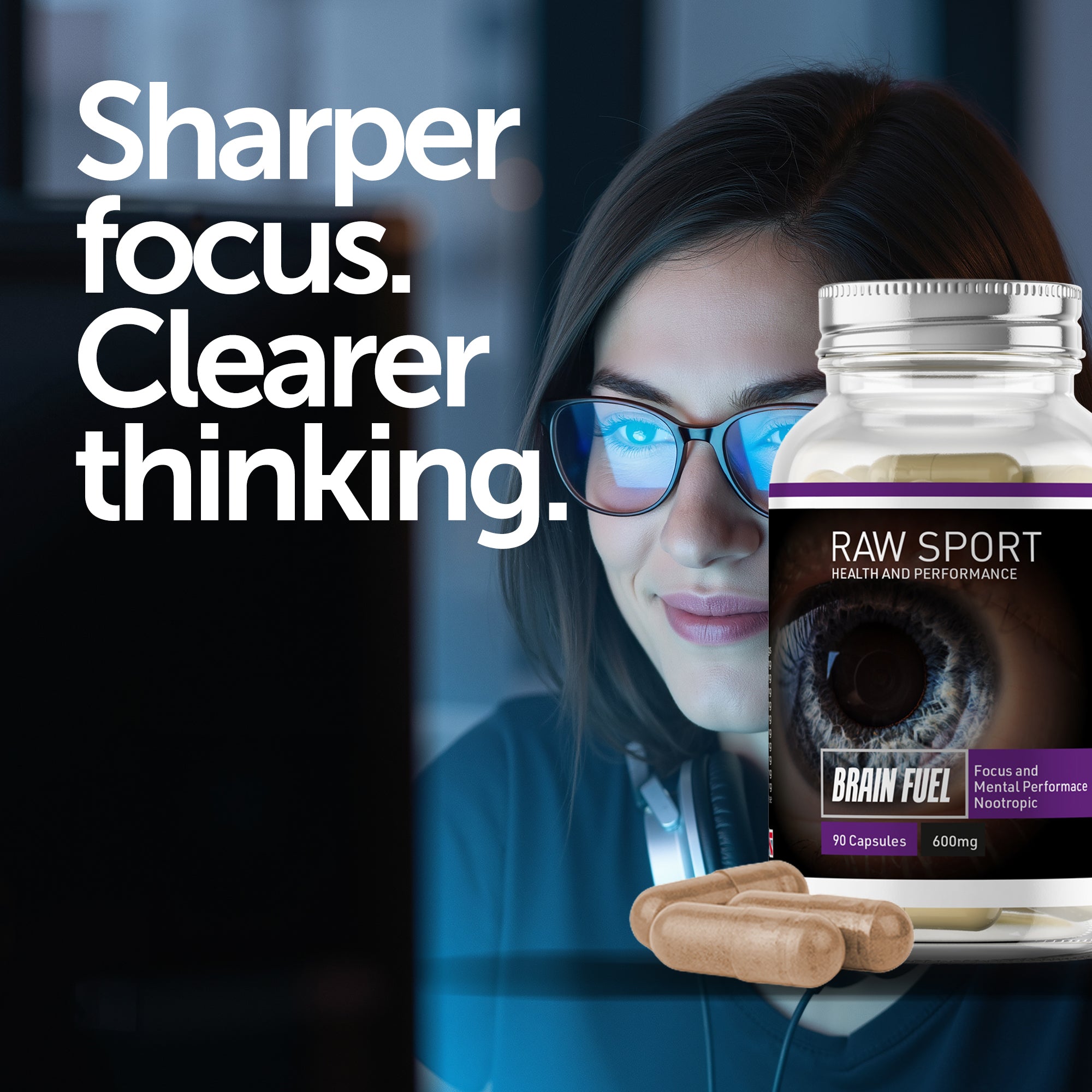 Brain Fuel Nootropic - Raw Sport