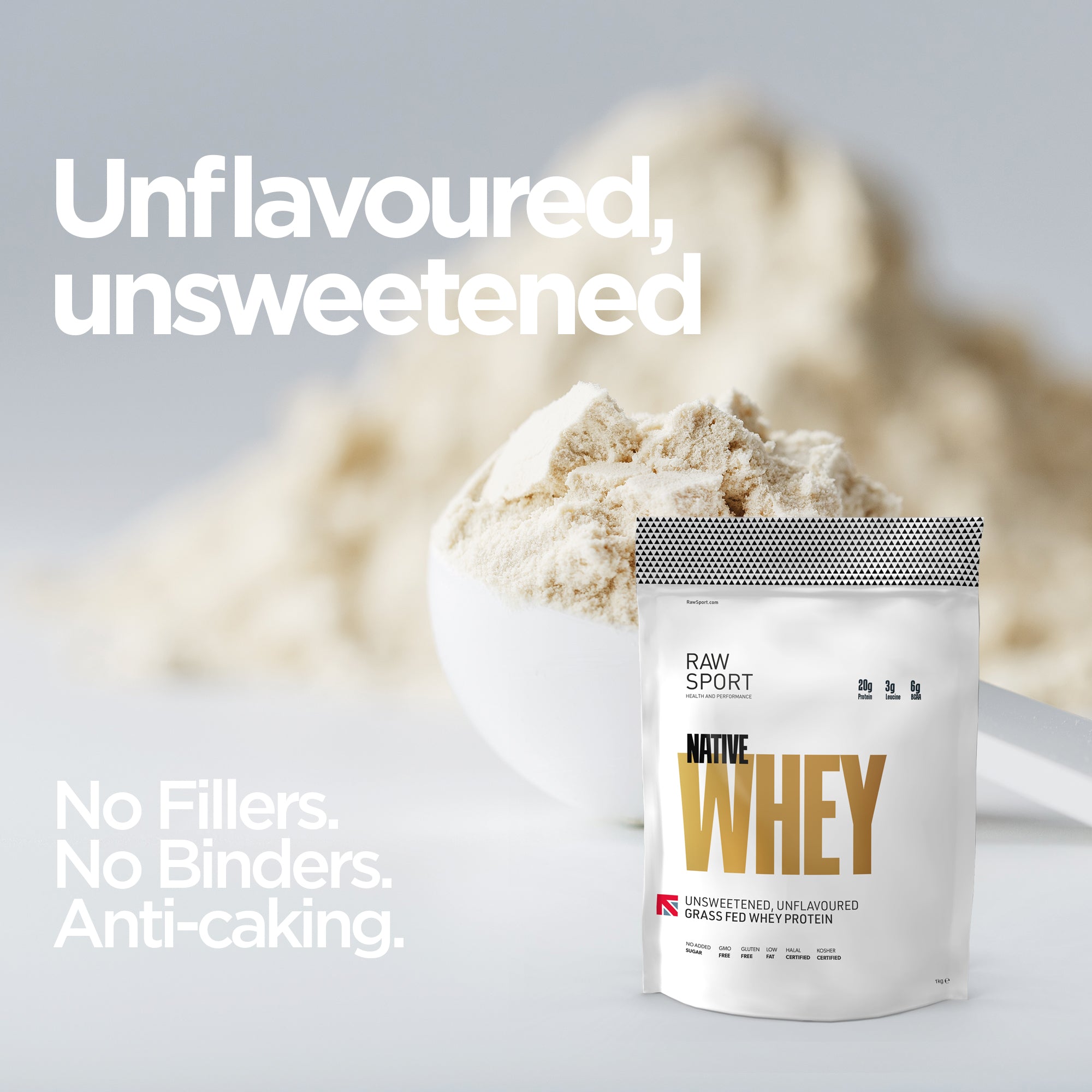 Native Whey - Unflavoured Grass Fed Protein
